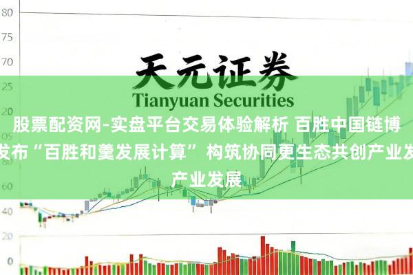 股票配资网-实盘平台交易体验解析 百胜中国链博会发布“百胜和羹发展计算” 构筑协同更生态共创产业发展